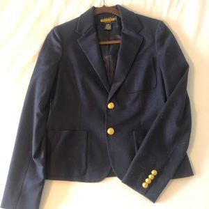 Navy Rugby by Ralph Lauren Blazer Size 4